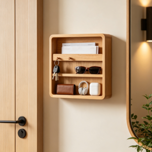 DropZone Mail and Key Wall Rack