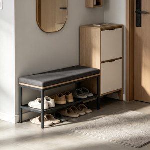EntryEase Shoe Bench Organizer