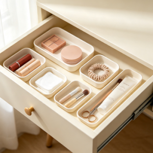 VanitySort Cosmetic Drawer Tray Set