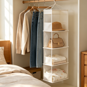 VelvaHang Hanging Shelf Organizer